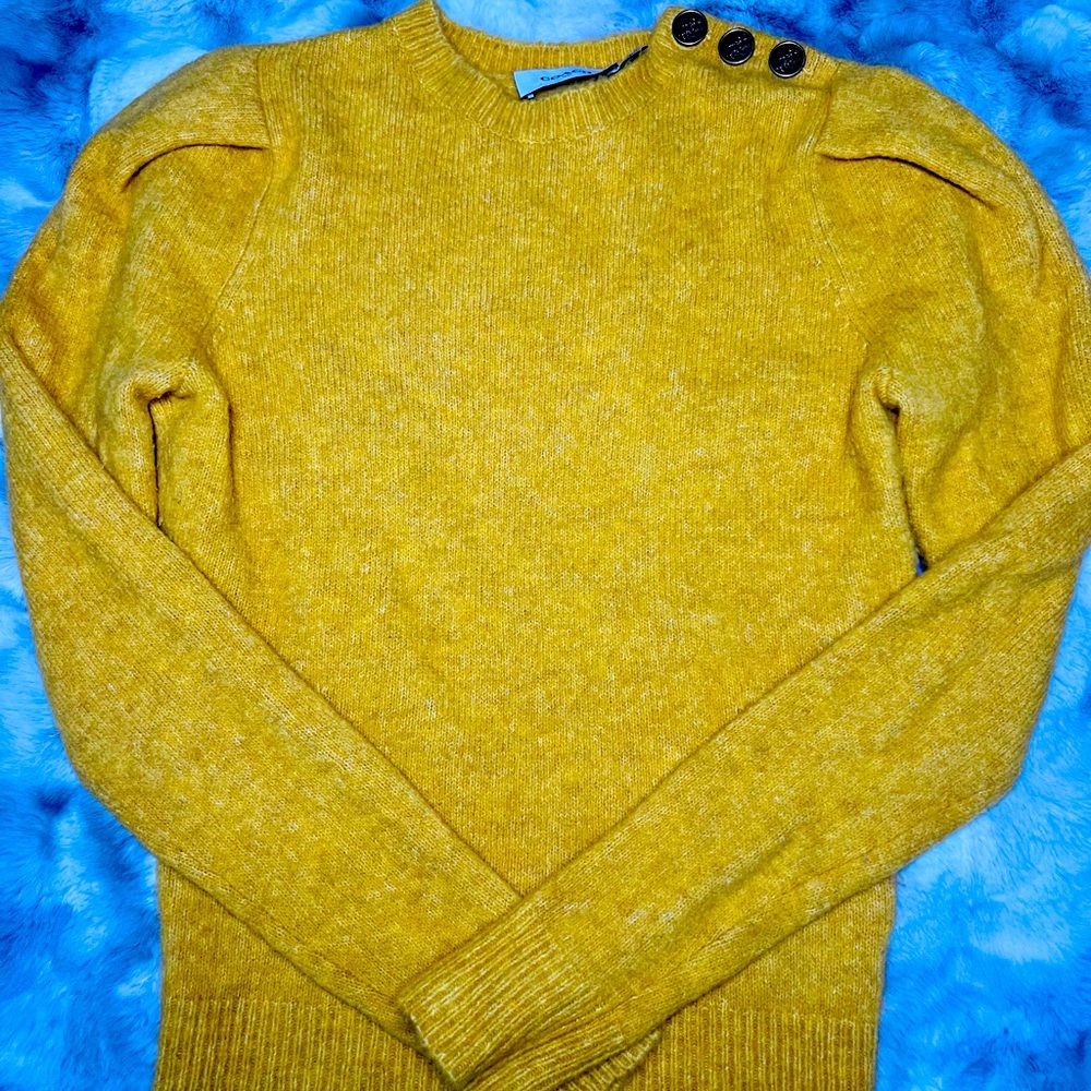 Coach wool sweater like new condition Size M